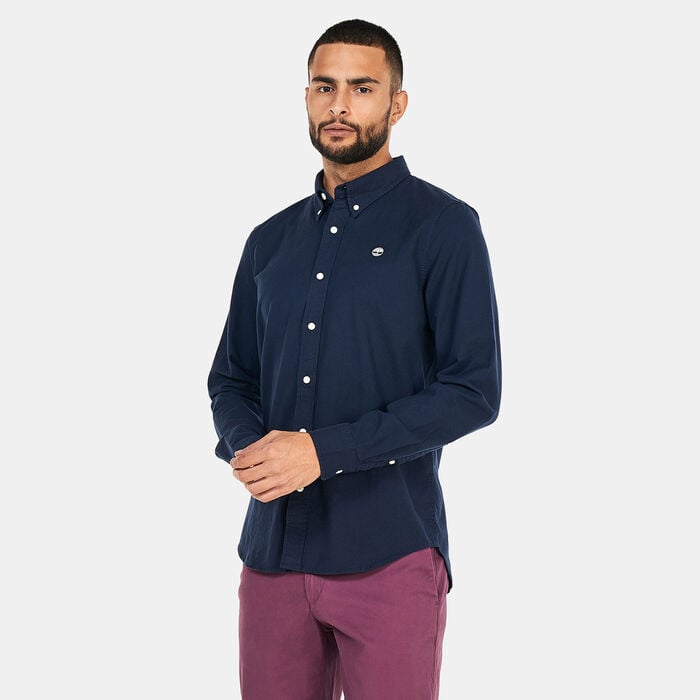 Timberland Men's Pleasant River Oxford Shirt Blue Timberland Men's Pleasant River Oxford Shirt Blue image number 0