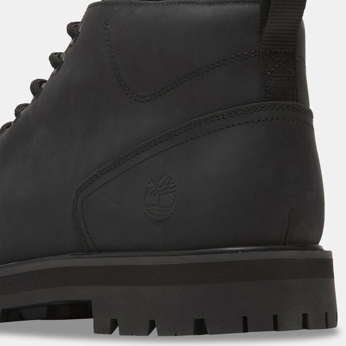 Timberland Men's Britton Road Mid Waterproof Chukka Boots Black Timberland Men's Britton Road Mid Waterproof Chukka Boots Black image number 5