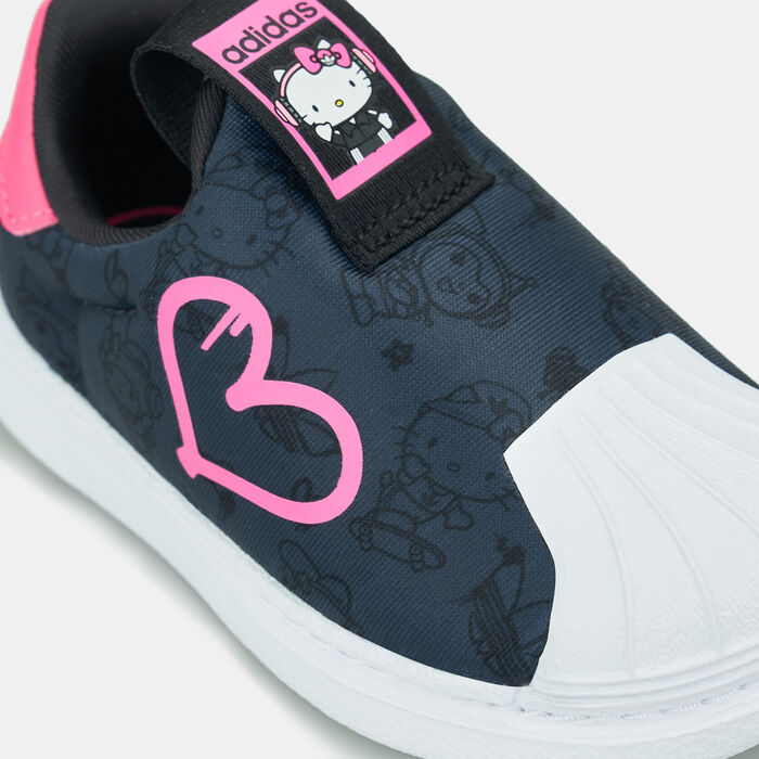 adidas Originals Kids' x Hello Kitty and Friends Superstar 360 Shoes Black adidas Originals Kids' x Hello Kitty and Friends Superstar 360 Shoes Black image number 4