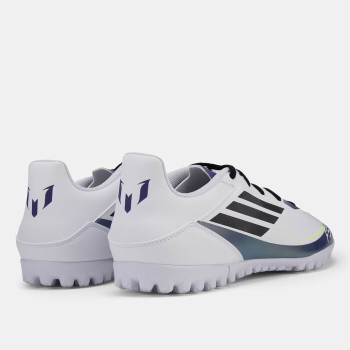 adidas Men's F50 Club Messi Turf Ground Football Shoes White adidas Men's F50 Club Messi Turf Ground Football Shoes White image number 2