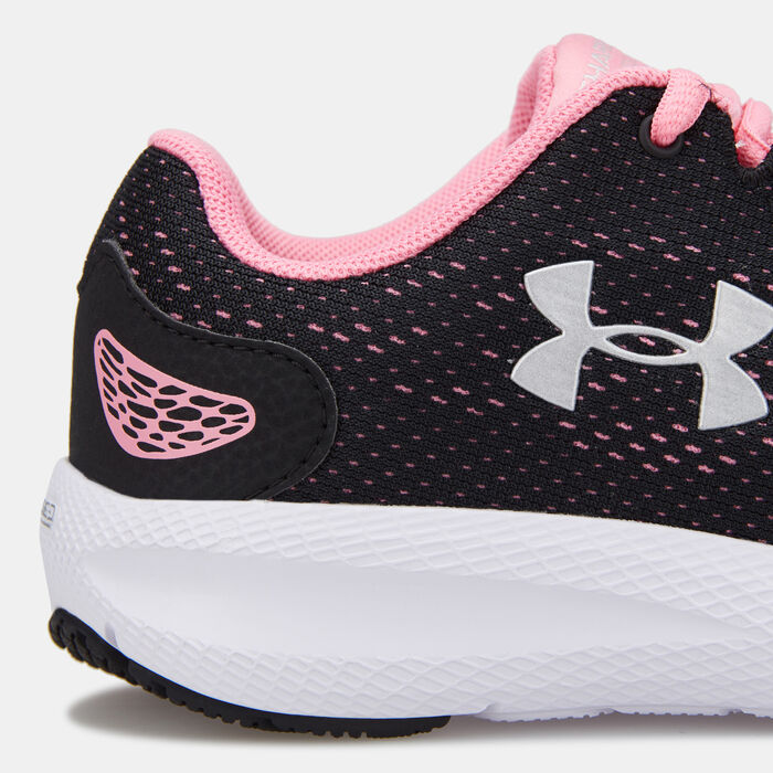 Under Armour Kids' Charged Pursuit 2 Shoe (Older Kids) Black image number 4