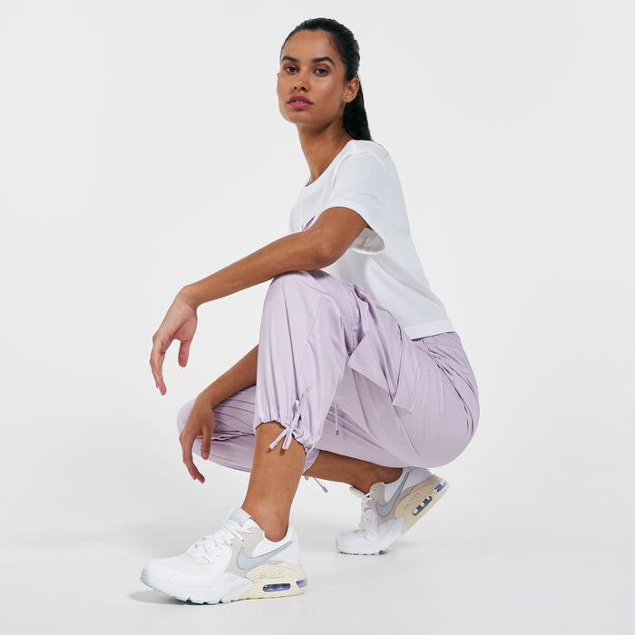 Nike Women's Sportswear Icon Clash Pants Purple Nike Women's Sportswear Icon Clash Pants Purple image number 2