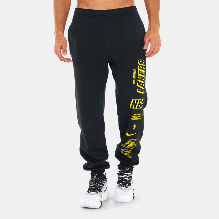 Nike Men's Los Angeles Lakers Courtside Sweatpants Black Nike Men's Los Angeles Lakers Courtside Sweatpants Black image number 0
