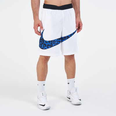 Nike Men's Dri-FIT 2.0 Printed Basketball Shorts White