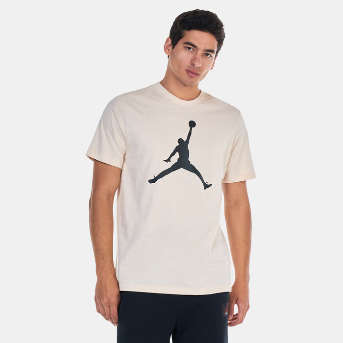 Jordan Men's Jumpman Crew T-Shirt Beige Jordan Men's Jumpman Crew T-Shirt Beige image number 0