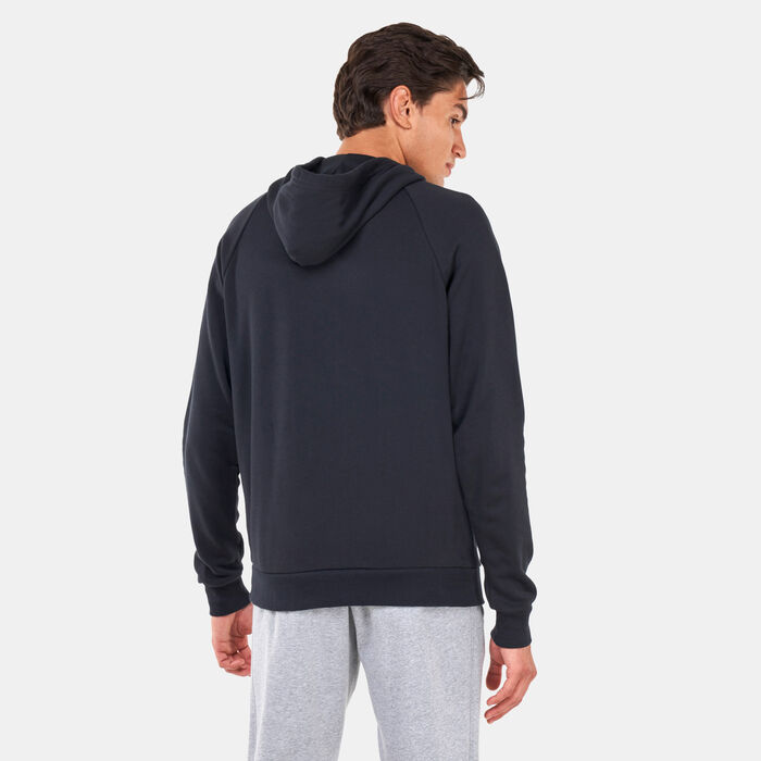 Under Armour Men's UA Rival Fleece Big Logo Hoodie Black Under Armour Men's UA Rival Fleece Big Logo Hoodie Black image number 1