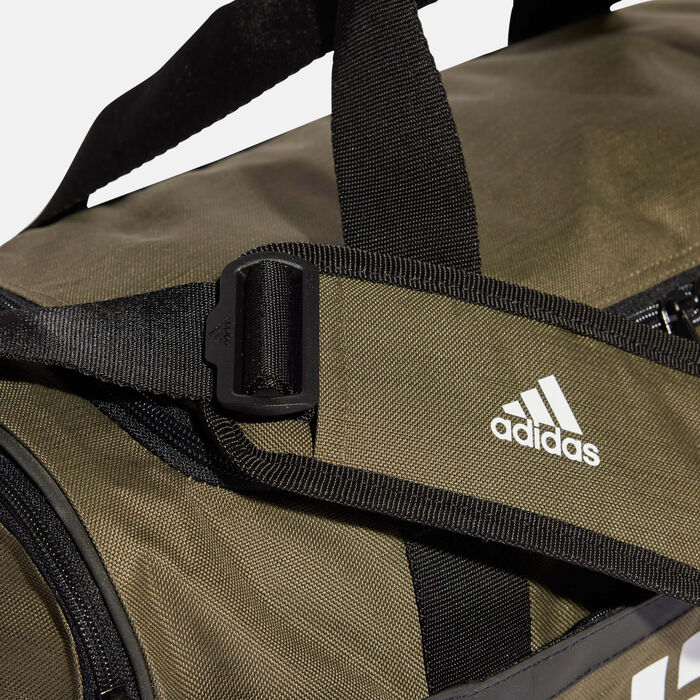 adidas Men's Essentials Linear Duffel Bag (Medium) Multi adidas Men's Essentials Linear Duffel Bag (Medium) Multi image number 4