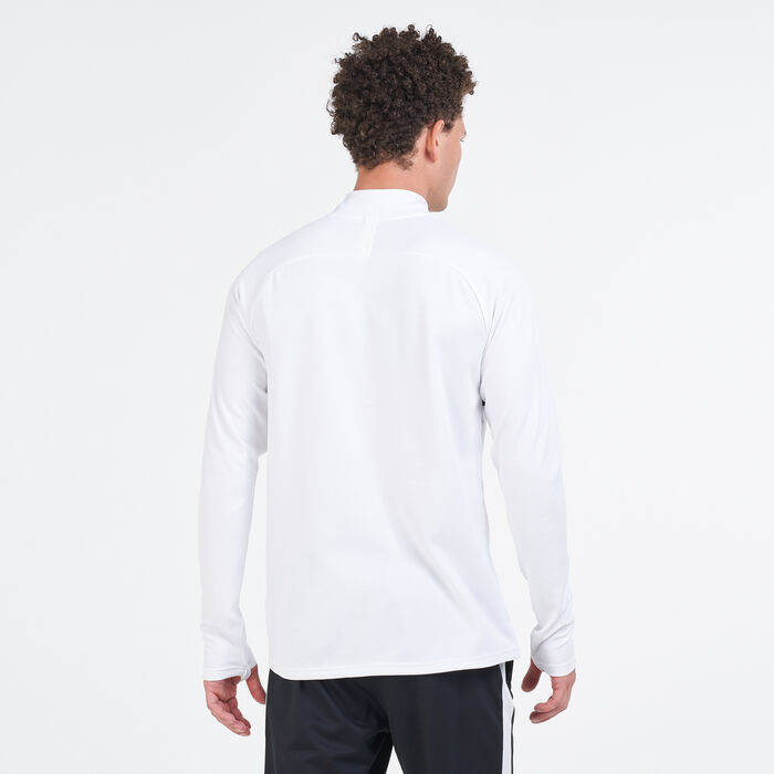 Nike Men's Dri-FIT Academy Football Drill Top White Nike Men's Dri-FIT Academy Football Drill Top White image number 1