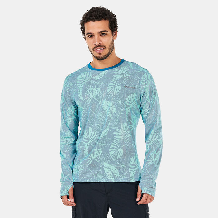 Columbia Men's Sun Deflector Summerdry™ Long Sleeve Shirt Blue Columbia Men's Sun Deflector Summerdry™ Long Sleeve Shirt Blue image number 0