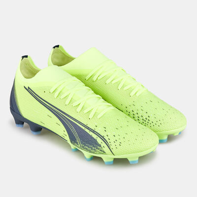 PUMA Men's Ultra Match FG/AG Football Shoe Green PUMA Men's Ultra Match FG/AG Football Shoe Green