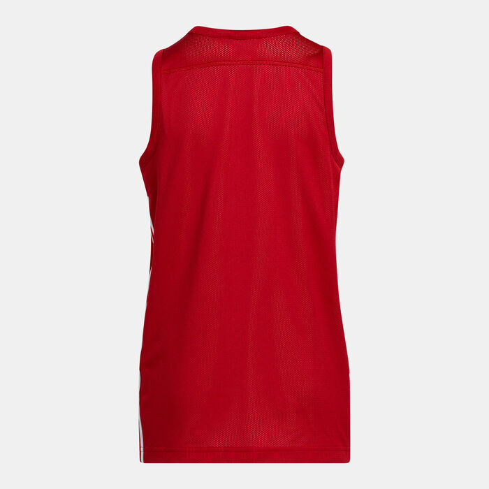 adidas Kids' 3G Speed Reversible Jersey Red image number 1