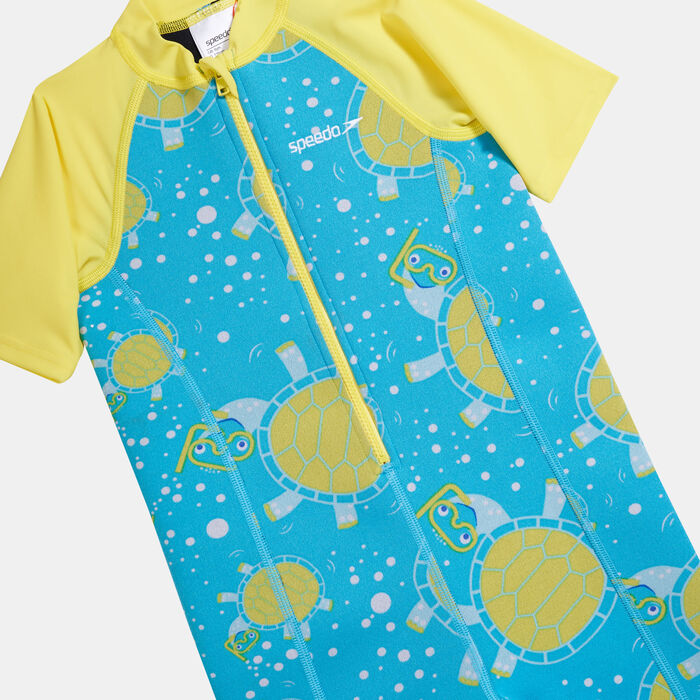 Speedo Kids' X Tommy Turtle Swimming Bodysuit Multi Speedo Kids' X Tommy Turtle Swimming Bodysuit Multi image number 2
