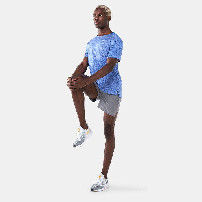 Nike Men's Dri-FIT Rise 365 T-Shirt Blue Nike Men's Dri-FIT Rise 365 T-Shirt Blue image number 2
