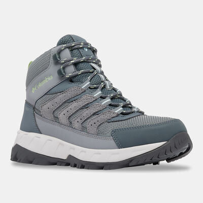 Columbia Women's Strata Trail Mid Waterproof Boots Grey Columbia Women's Strata Trail Mid Waterproof Boots Grey