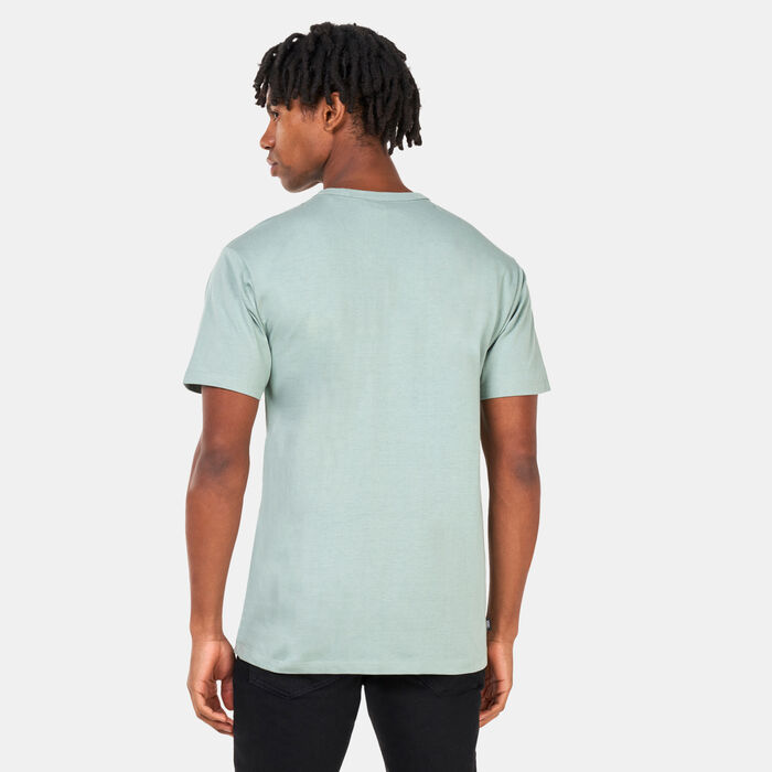 Vans Men's Off The Walls Classic T-Shirt Green Vans Men's Off The Walls Classic T-Shirt Green image number 1