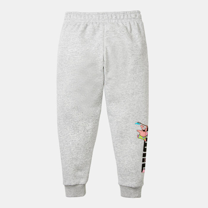 PUMA Kids' x SPONGEBOB Sweatpants Grey image number 1