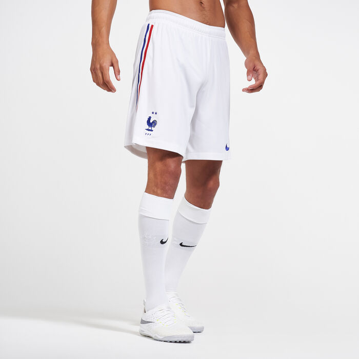 Nike Men's France 2020 Stadium Home/Away Shorts White Nike Men's France 2020 Stadium Home/Away Shorts White image number 0