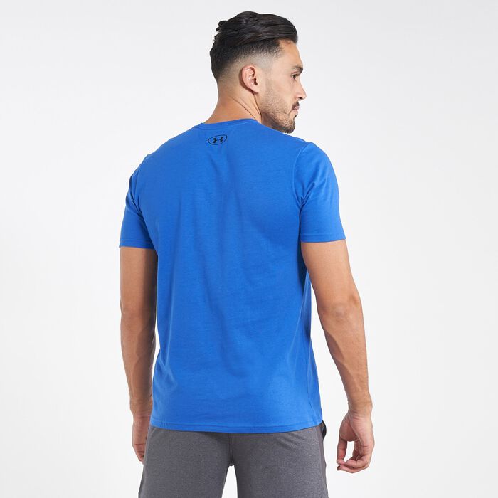 Under Armour Men's Sportstyle T-Shirt Blue Under Armour Men's Sportstyle T-Shirt Blue image number 1