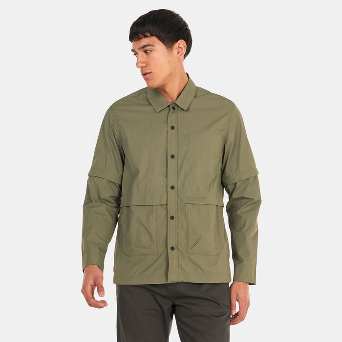 Timberland Men's DWR 2-In-1 Overshirt Green image number 0