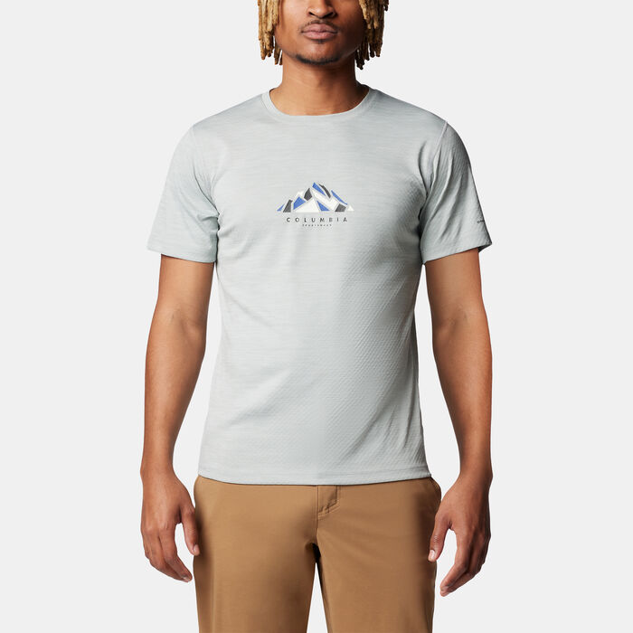 Columbia Men's Zero Rules Graphic T-Shirt Grey Columbia Men's Zero Rules Graphic T-Shirt Grey image number 0