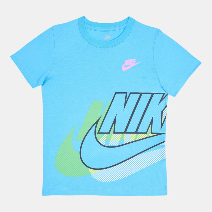 Nike Kids' Futura Sidewinder T-Shirt Blue Nike Kids' Futura Sidewinder T-Shirt Blue image number 0