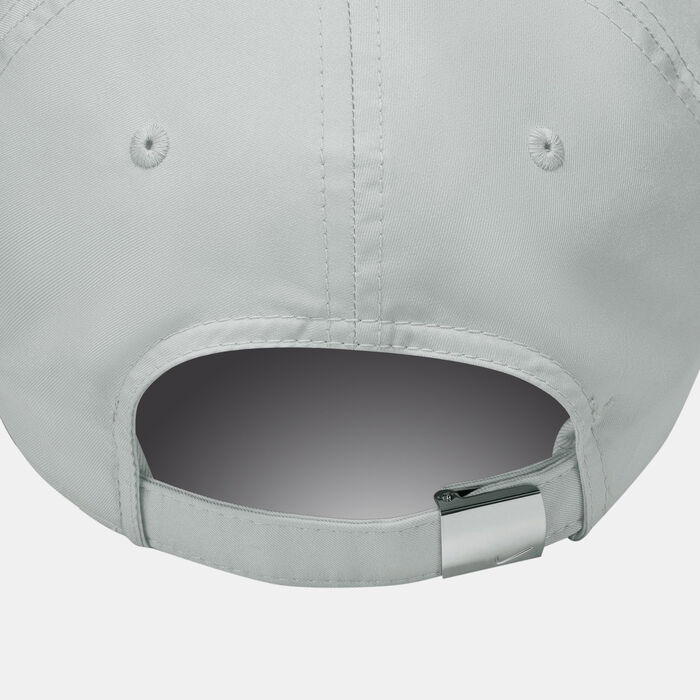 Nike Men's Dri-FIT Club Unstructured Swoosh Cap Grey Nike Men's Dri-FIT Club Unstructured Swoosh Cap Grey image number 3