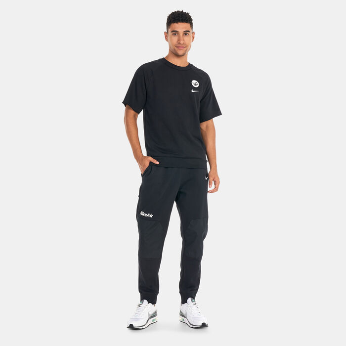 Nike Men's Dri-FIT Fitness Crew T-Shirt Black image number 2