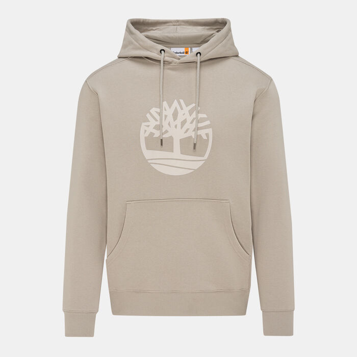 Timberland Men's Tree Logo Hoodie Beige Timberland Men's Tree Logo Hoodie Beige image number 0