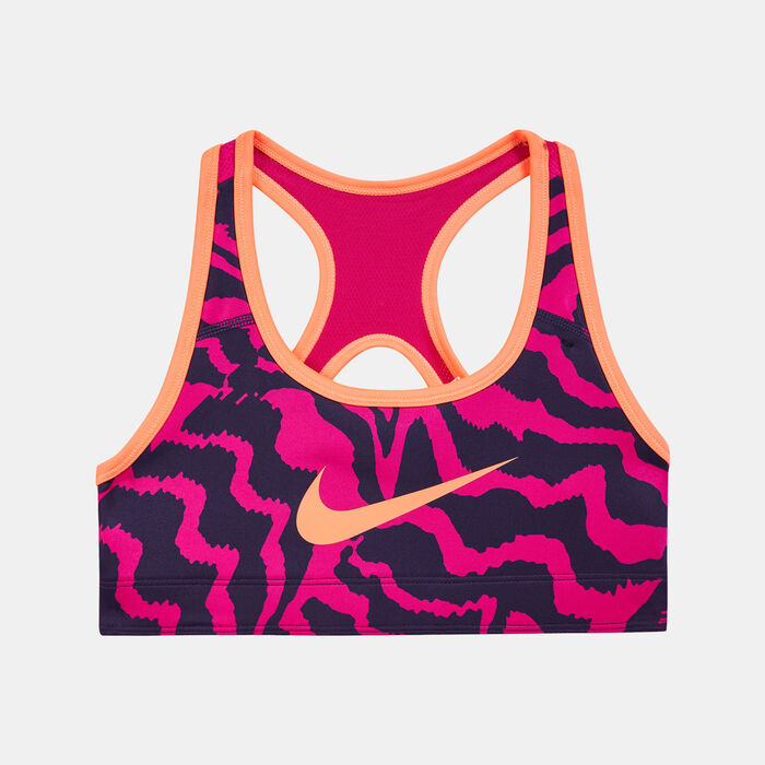 Nike Kids' Swoosh Reversible Sports Bra (Older Kids) Pink Nike Kids' Swoosh Reversible Sports Bra (Older Kids) Pink image number 0