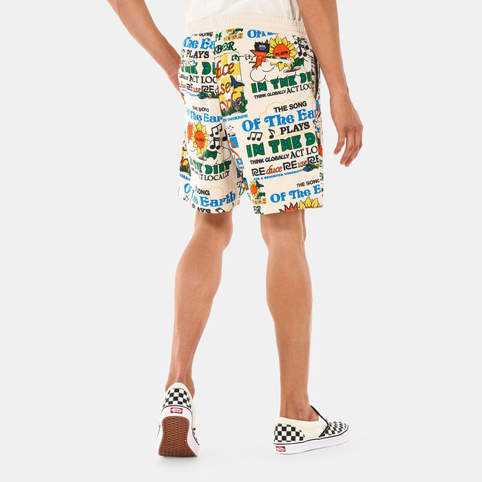 Vans Men's Eco Positivity Elastic 18-inch Shorts White image number 1