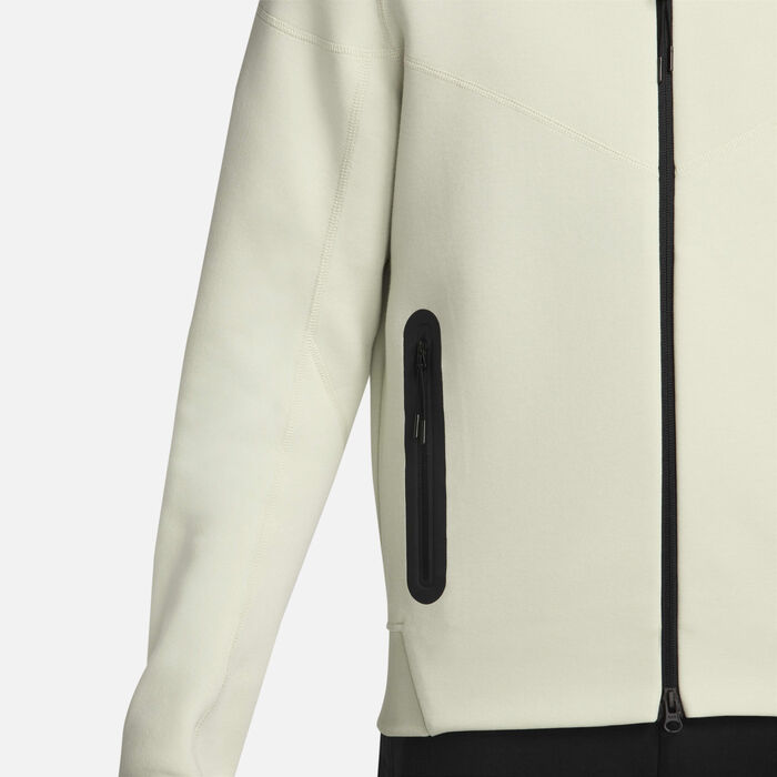 Nike Men's Sportswear Tech Fleece Windrunner Full-Zip Hoodie Ivory Nike Men's Sportswear Tech Fleece Windrunner Full-Zip Hoodie Ivory image number 5