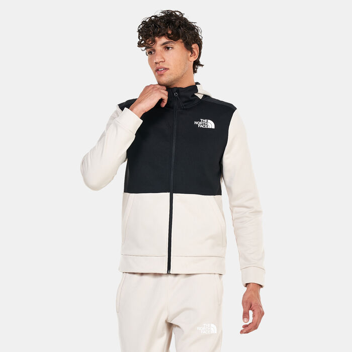 The North Face Men's Training Full-Zip Fleece Jacket Beige The North Face Men's Training Full-Zip Fleece Jacket Beige image number 0