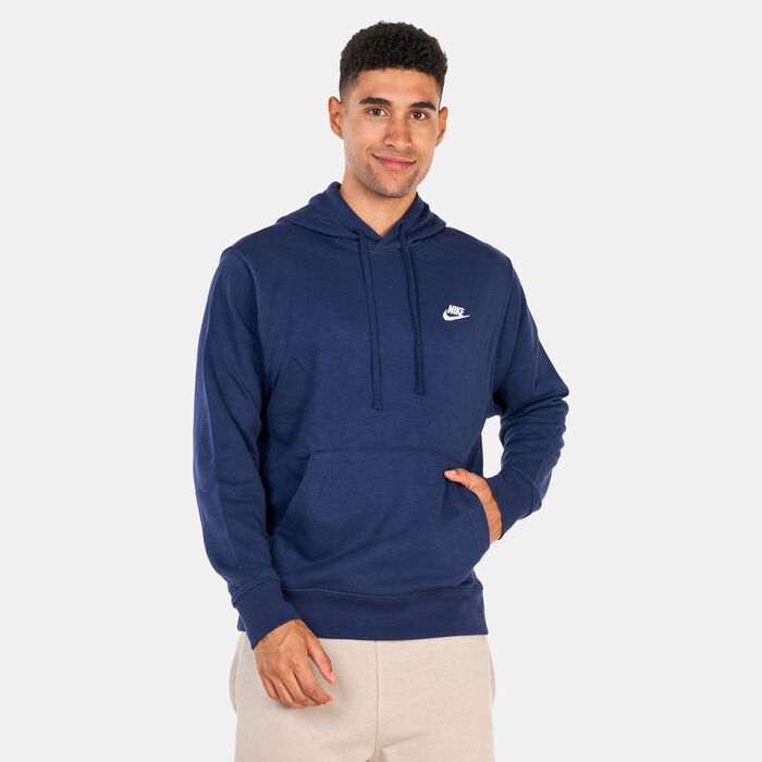 Nike Men's Sportswear Club Hoodie Blue Nike Men's Sportswear Club Hoodie Blue image number 0