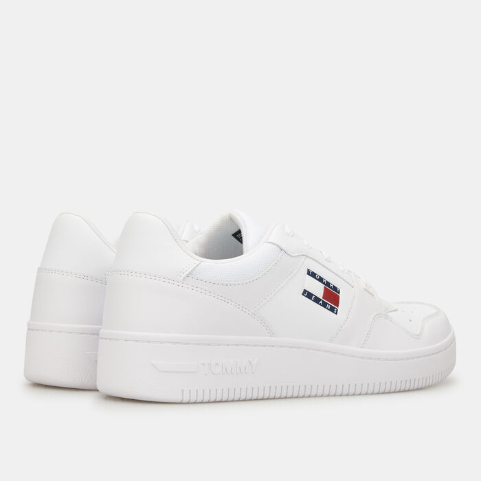 Tommy Hilfiger Men's Retro Basket Shoe White Tommy Hilfiger Men's Retro Basket Shoe White image number 2