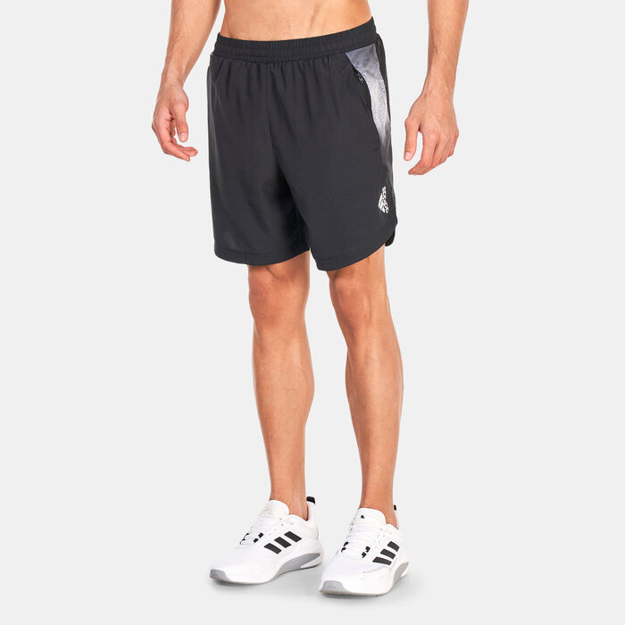 adidas Men's Designed for Movement AEROREADY HIIT Graphic Training Shorts Black adidas Men's Designed for Movement AEROREADY HIIT Graphic Training Shorts Black image number 0