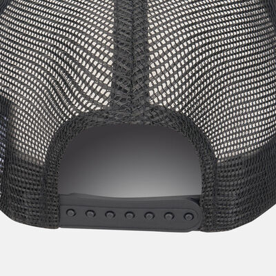 New Era Men's NBA Chicago Bulls Team Colour Trucker Cap Black