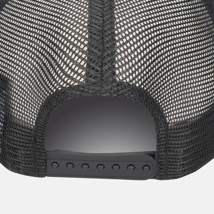 New Era Men's NBA Chicago Bulls Team Colour Trucker Cap Black image number 1