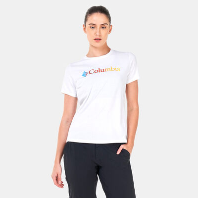 Columbia Women's Sun Trek Graphic T-Shirt White