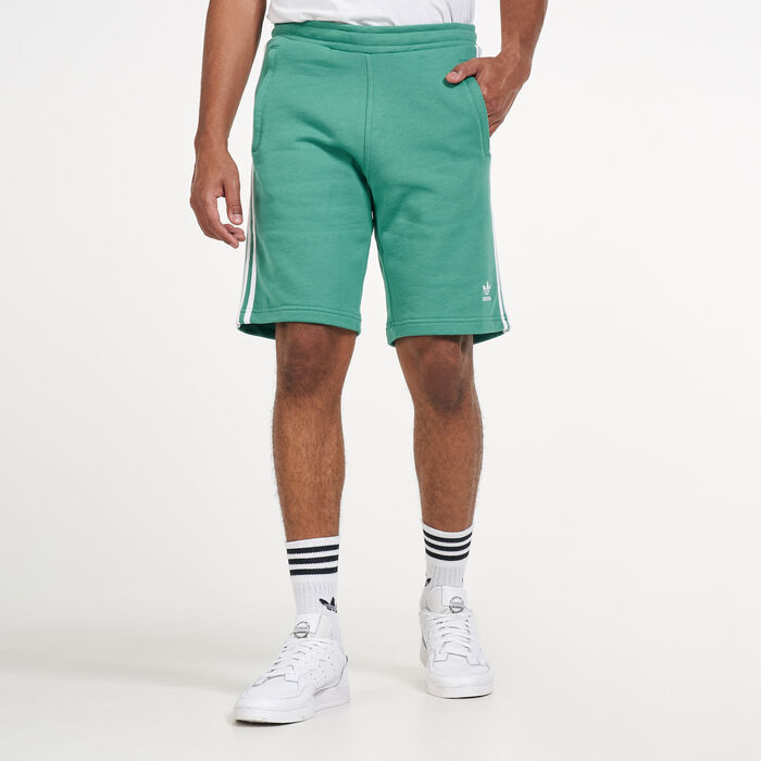 adidas Men's 3-Stripes Shorts Green adidas Men's 3-Stripes Shorts Green image number 0