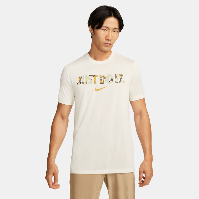 Nike Men's Dri-FIT Graphics T-Shirt White Nike Men's Dri-FIT Graphics T-Shirt White image number 0