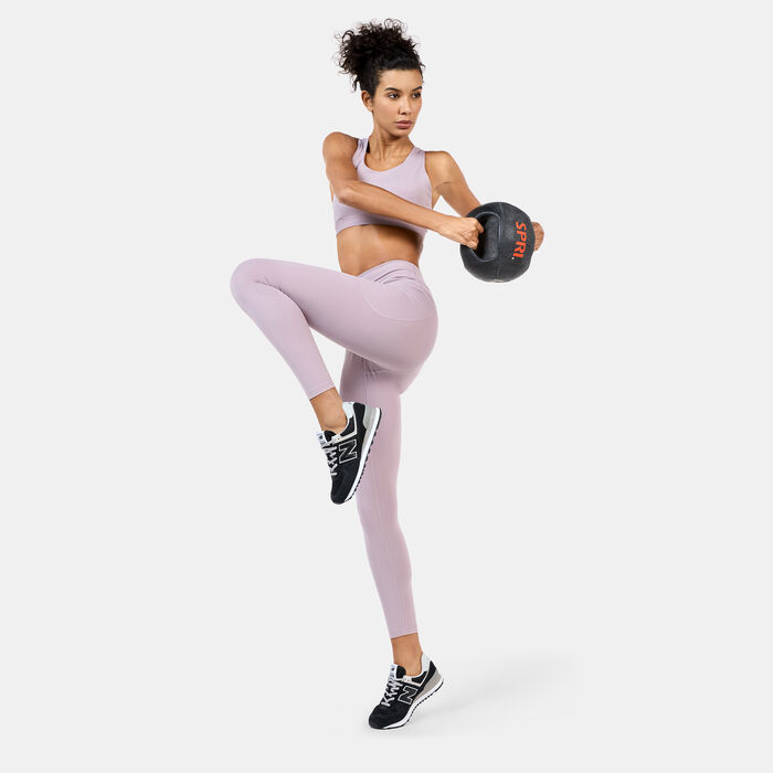 New Balance Women's NB Harmony Leggings White New Balance Women's NB Harmony Leggings White image number 5