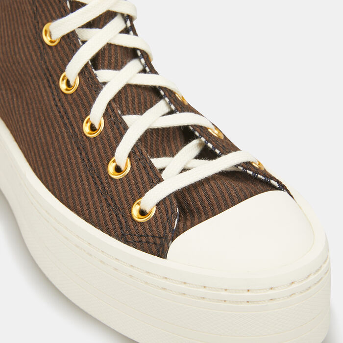 Converse Women's Chuck Taylor All Star Modern Lift Shoes Brown image number 5