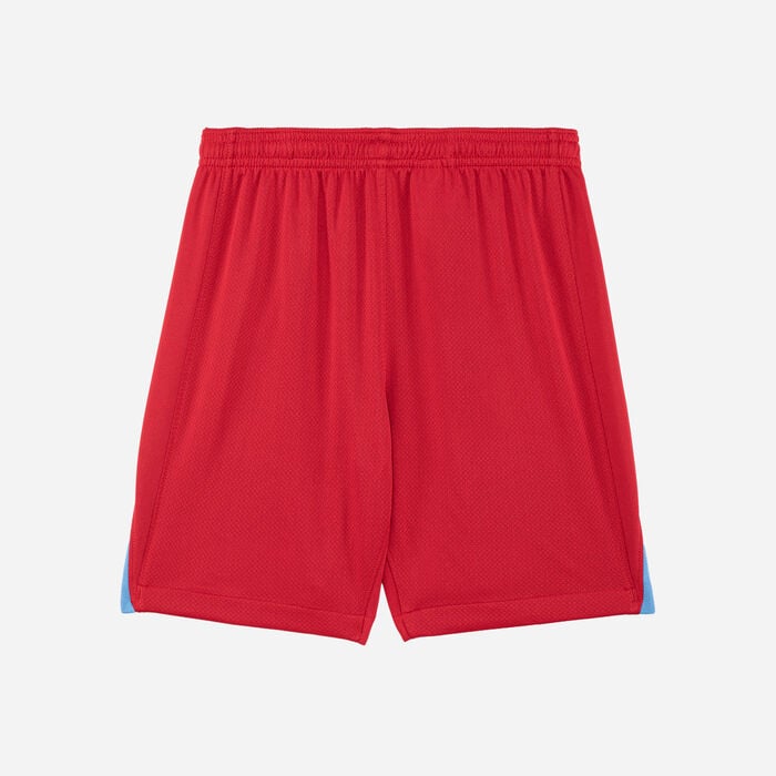 Nike Kids' FC Barcelona 25/26 Fourth Replica Football Shorts Pink image number 1