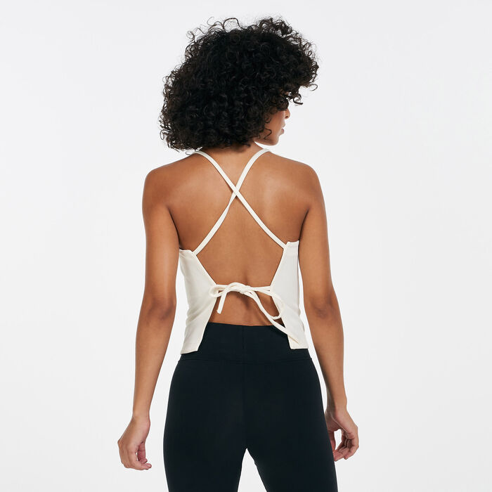 Nike Women's Sportswear Icon Clash Tank Top White image number 1