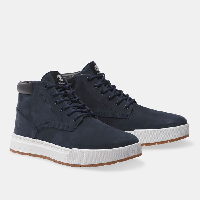 Timberland Men's Maple Grove Mid Shoes Blue Timberland Men's Maple Grove Mid Shoes Blue image number 1