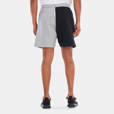adidas Originals Men's Blocked Fleece Shorts Grey