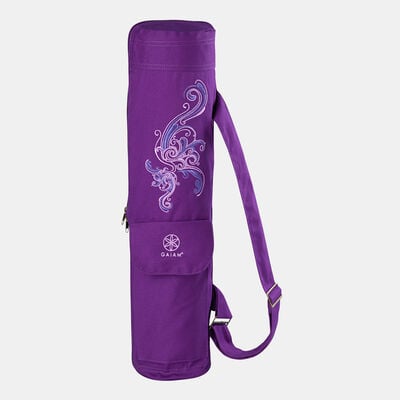 Gaiam Surf Yoga Mat Bag Purple Gaiam Surf Yoga Mat Bag Purple
