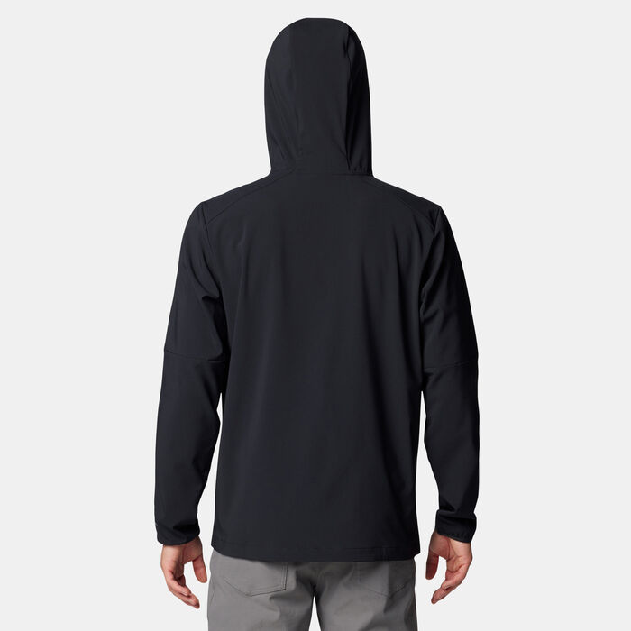 Columbia Men's Tech Softshell Hoodie Black image number 1