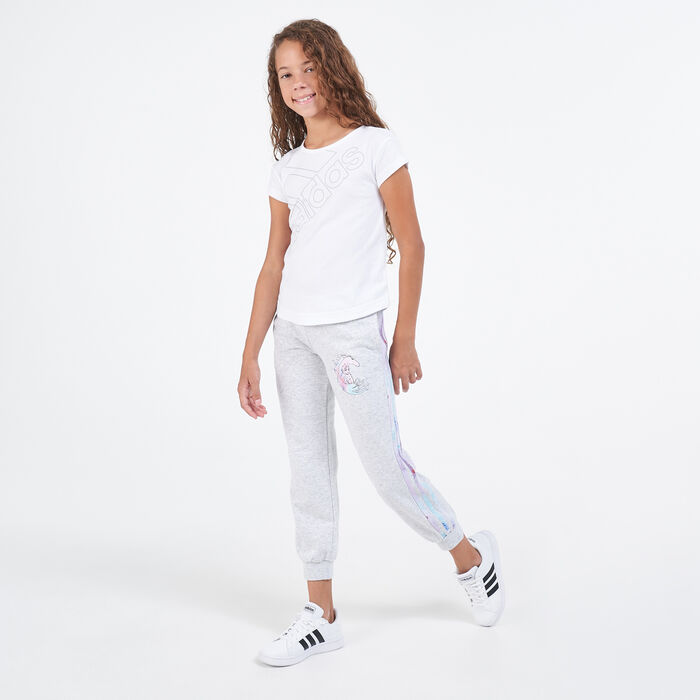 adidas Kids' X Disney Frozen Pants Grey adidas Kids' X Disney Frozen Pants Grey image number 2