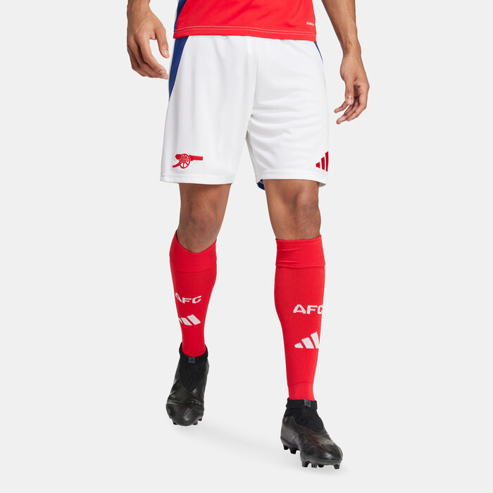 adidas Men's Arsenal Replica Home Football Shorts - 2024/25 White image number 0